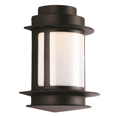 Trans Globe Lighting 40301 BK Bridgette 11.25" Outdoor Black Transitional Wall Lantern